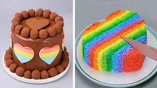 Indulgent Heart Cake Decorating Ideas For Your Lover | So Tasty Cake Decoration Tutorials