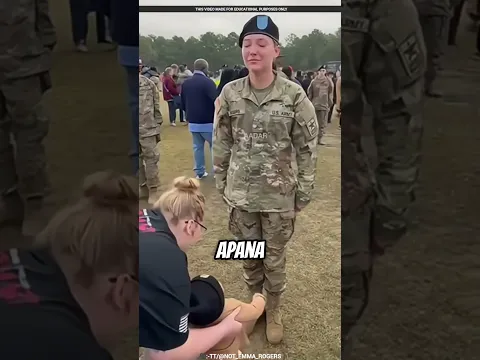 This Soldier Mom Reunites With Her Baby After a Long Separation