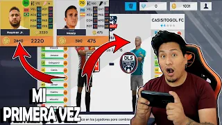 MI PRIMERA VEZ JUGANDO DREAM LEAGUE SOCCER 2021 😱  empezamos un MODO CARRERA ?
