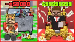 HER ŞEY TERSİNE DÖNDÜ, ZENGİN FAKİR OLDU, FAKİR ZENGİN OLDU! 😂 - Minecraft