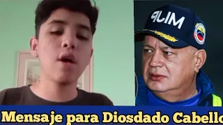 Jesus López el servidor el joven creo que dice la verdad ⚠️ Diosdado Cabello