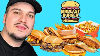 I PROVOVA HAMBURGERAT E MR BEAST