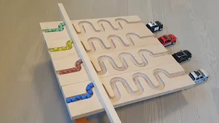 ASMR marble run race