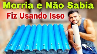 Idéia Genial - Nunca Mais Compre Telhas, Isso Aqui é Muito Melhor, Todo Mundo Vai Fazer Veja