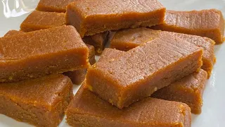 ਬਿਨਾਂ ਦੁੱਧ ਤੋਂ ਬਣਾਓ ਕਣਕ ਦੇ ਆਟੇ ਦਾ ਮਿਲਕਕੈਕ | Atta Burfi Recipe | Atta Milkcake Recipe | आटा बर्फी