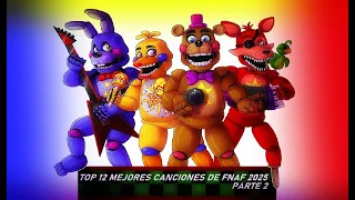 The 12 BEST FNAF Songs (2025)