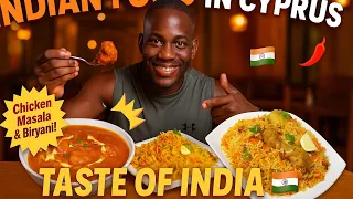 Spice Voyage: Tasting INDIA's 🇮🇳 Boldest Flavours in Nicosia 🇨🇾 [BIRYANI vs CHICKEN 🐔 MASALA]