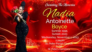 Cherishing The Memories - Nadia Antoinette Boyce.