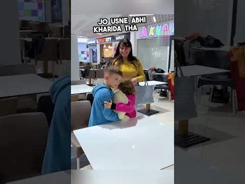 Everyone gives gifts to this poor boy