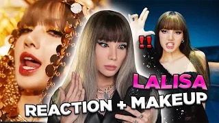 REACTION + Nhận xét MAKEUP của LISA trong MV "LALISA" | LISA - 'LALISA' MV REACTION