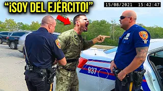 Policías Idiotas Que Intentaron ARRESTAR A Soldados
