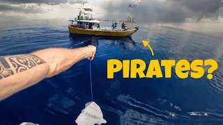 6 Men Approached Us at Sea