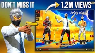 How To Edit Lobby Video Like @ice_alert @Rajff100k & @Haccr007 ❤️‍🩹🔥 | Free Fire Voice Over Video |