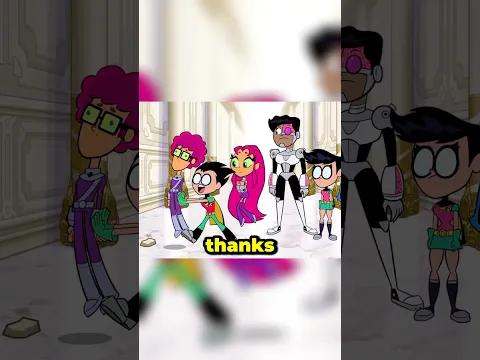 Robin jealous of guy Starfire #reels #teentitansgo #dc #shorts #funny