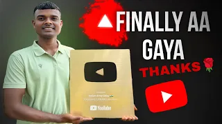 Aamerica se mila gift😱🥰🎁 golden play button ▶️ @indianarmyuday2820