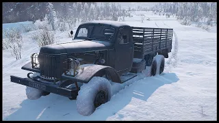 ГЛУБОКИЙ СНЕГ! СОВЕТСКАЯ ТЕХНИКА ПРОЕДЕТ? - SnowRunner