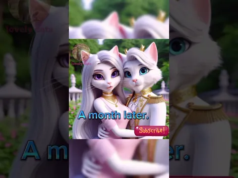 Prince cat love#cat #ai #shorts #sad 😍😍😭😭