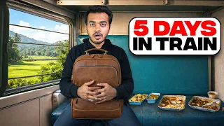 I travelled in the Longest Running Train in India!