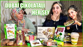 DUBAİ ÇİKOLATALI OLAN HER ŞEYİ YEDİK