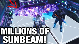 Scammer loses MILLIONS of SUNBEAM ORE!!! 😳🤯 (Scammer Get Scammed) Fortnite