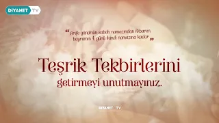 Teşrik Tekbirleri | Diyanet TV