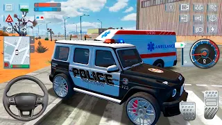 Police Job Simulator 2022 - New Police Cop's Mercedes Benz 3D - Android GamePlay