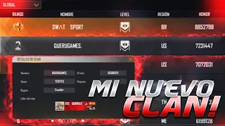 EL CLAN TOP 2 GLOBAL EN FREE FIRE SE LLAMA QUERUGAMES PORQUE? ES MÍO? #FREEFIRE