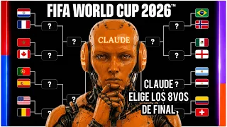 Le pedí a Claude que predijera los 8vos de final del mundial (hay sorpresas).