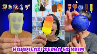 KOMPILASI SERBA ES KRIM | MAKAN ES KRIM SESUAI CARTOON | MAKAN SESUAI EMOJI | EATING SHOW