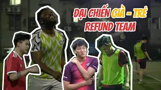 Vlog Bóng Đá #2 | Cee Jay Airline show! Cee Jay hóa CR7 lập hattrick giúp đội già Refund thoát thua