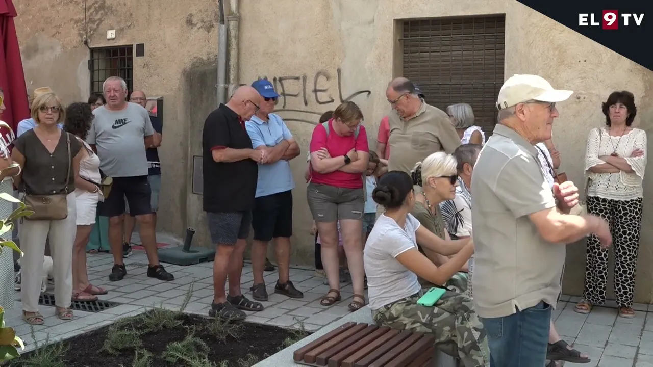 Inauguren la renovada plaça de l’Abella a Sant Martí de Centelles