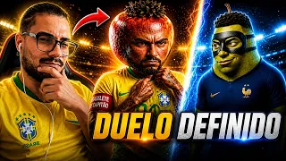 REACT -  EPISODIO 3 - NEYMAÇÃ VAI PEGAR A FRANÇA NA COPA DO MUNDO 🇧🇷🇫🇷 NOVELA DO NEYMAÇÃ: EP 03