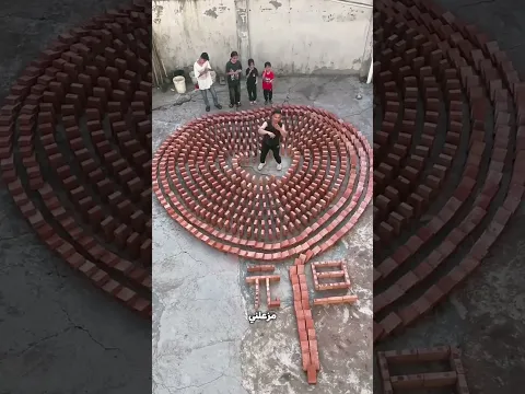 بعد تعب طويل… الطوب وقع في ثانية! 😳🧱💔