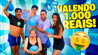 QUEM ERRAR LEVA BALÃO DE AGUA 🎈💦💰