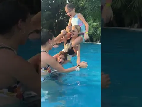 Pool Fun With The Ninja Kidz! #shorts #fail