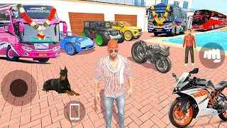 Chacha Ji Ke Liye DJ Bus Purchase Krli 💥🤩 Indian Theft Auto Simulator Game 🎮