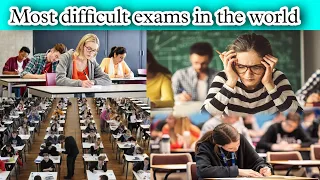 सबसे कठिन परीक्षा कौन सी है दुनिया में | most difficult exam in the world | #factsinhindi #upsc