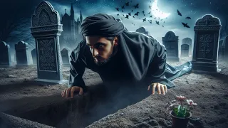 شاب هرب من القبر بعد موتة😱😱هل هذا لطف من الله🥺؟؟