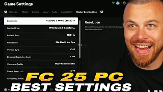 BEST EA FC 25 PC Nvidia Settings & Display Configuration to Unlock 300 FPS & Amazing Response Time