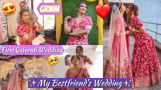 My Bestfriend's Wedding Vlog | The First Gujarati Wedding I attended 😍 #HustleWSar