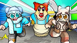 Escape EVIL LUNCH LADY OBBY in Roblox