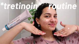 *tretinoin* pm skincare routine