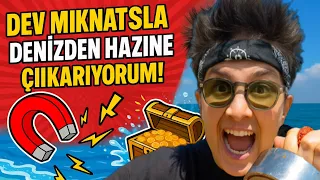 Dev mıknatısı denize daldırdım! #mıknatıs #magnet