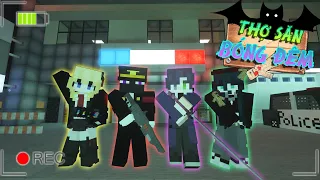 Minecraft THỢ SĂN BÓNG ĐÊM #1 - JAKI CẢNH SÁT BẮT MA 👻