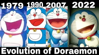 Evolution of Doraemon 1979 to 2022#evolution#doraemon
