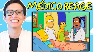 Médico reage aos Simpsons