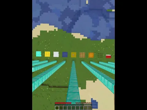 minecraft blocks fall damage test 2 #minecraft #test