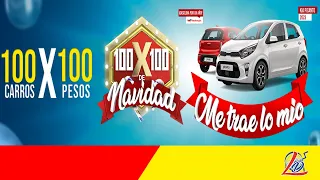 Sorteo Leidsa 100x100 Navidad del 23 de Diciembre del 2022 (Rifa 100 Kia Picanto, Rifa SEV)