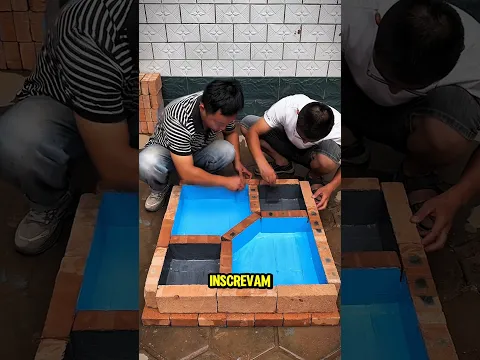 OMG 😱 Meu pai fez um aquário para mim | Aquário feito à mão #shorts