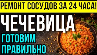 ЧЕЧЕВИЦА: Ремонт сосудов за 24 часа! 90% едят её неправильно